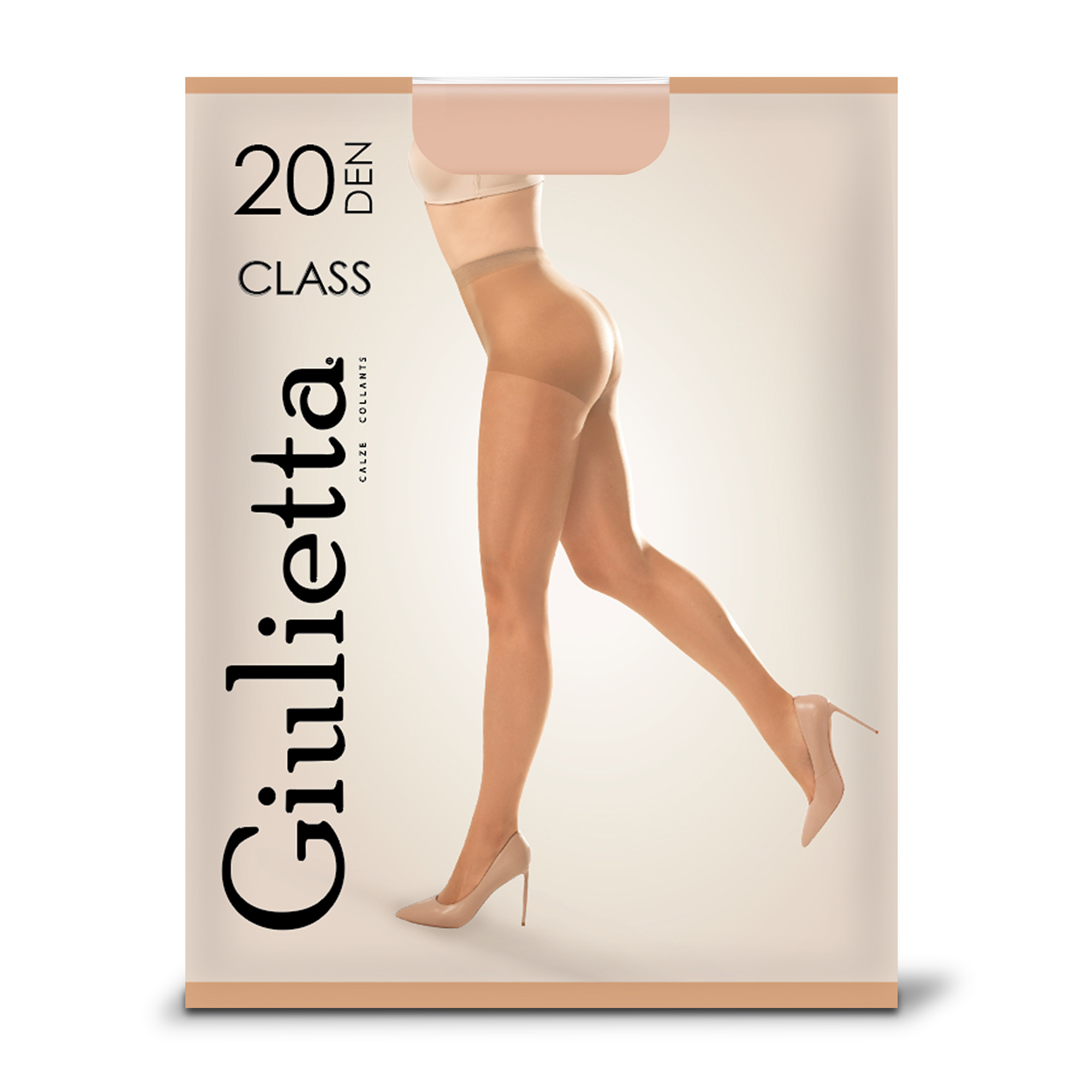 

Колготки жіночі Giulietta Class New, 20 DEN, Glace, розмір 3