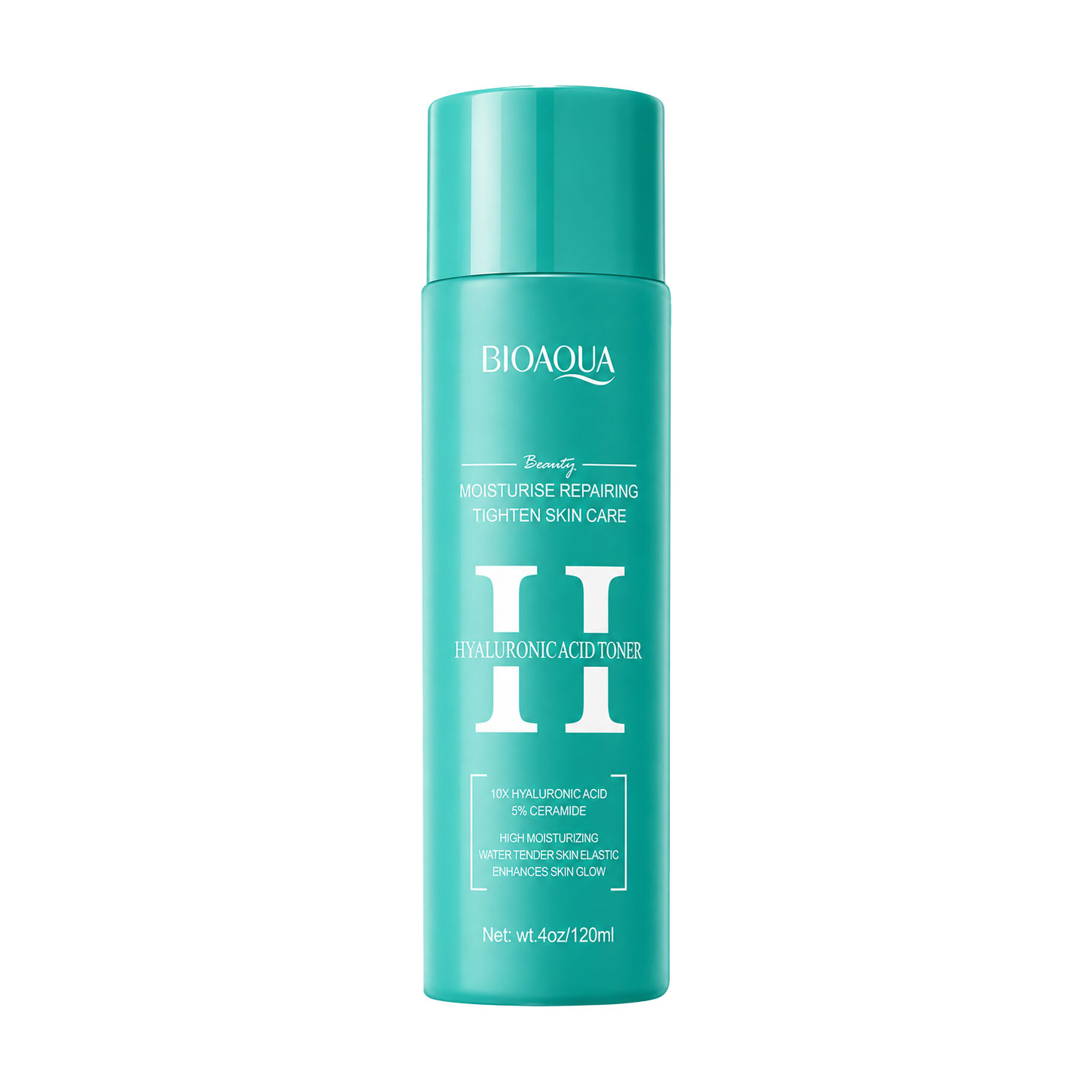

Тонер для обличчя Bioaqua Hyaluronic Acid Toner з гіалуроновою кислотою та церамідами, 120 мл