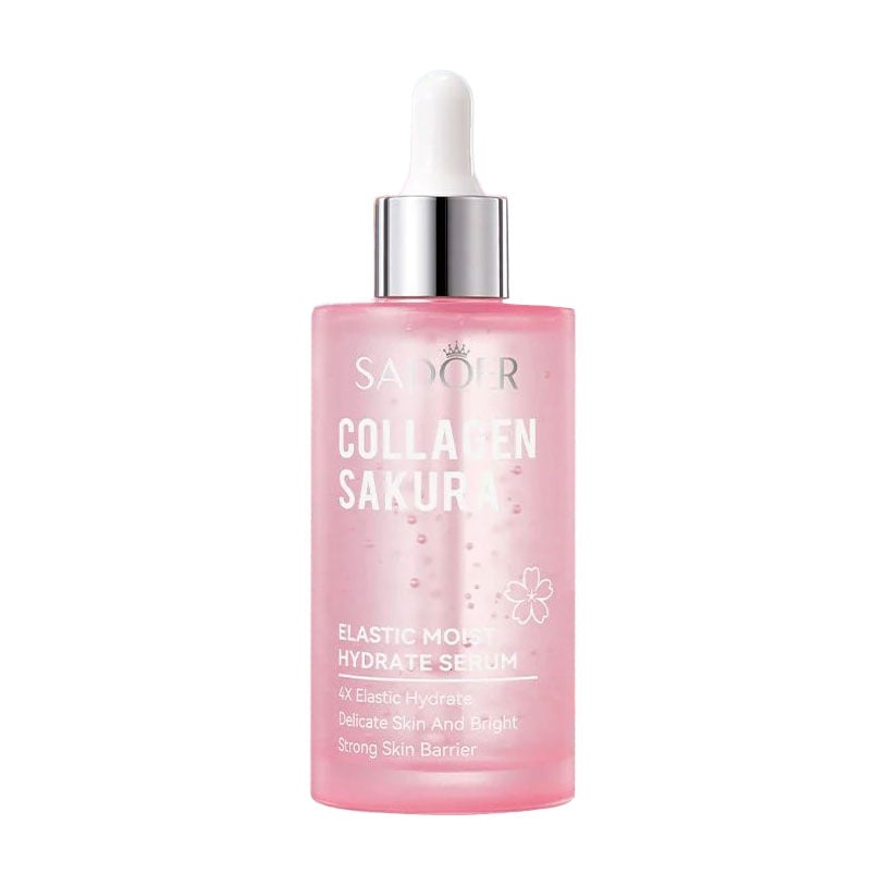 

Сироватка для обличчя Sadoer Collagen Sakura Elastic Moist Hydrate Serum з екстрактом сакури, 100 мл