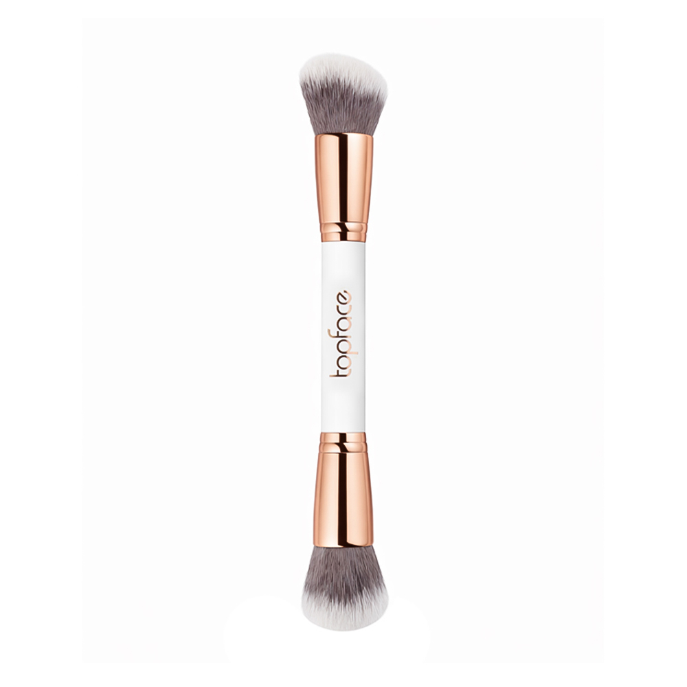 

Пензлик для рум'ян TopFace Blush Brush двосторонній (PT901 (F29))