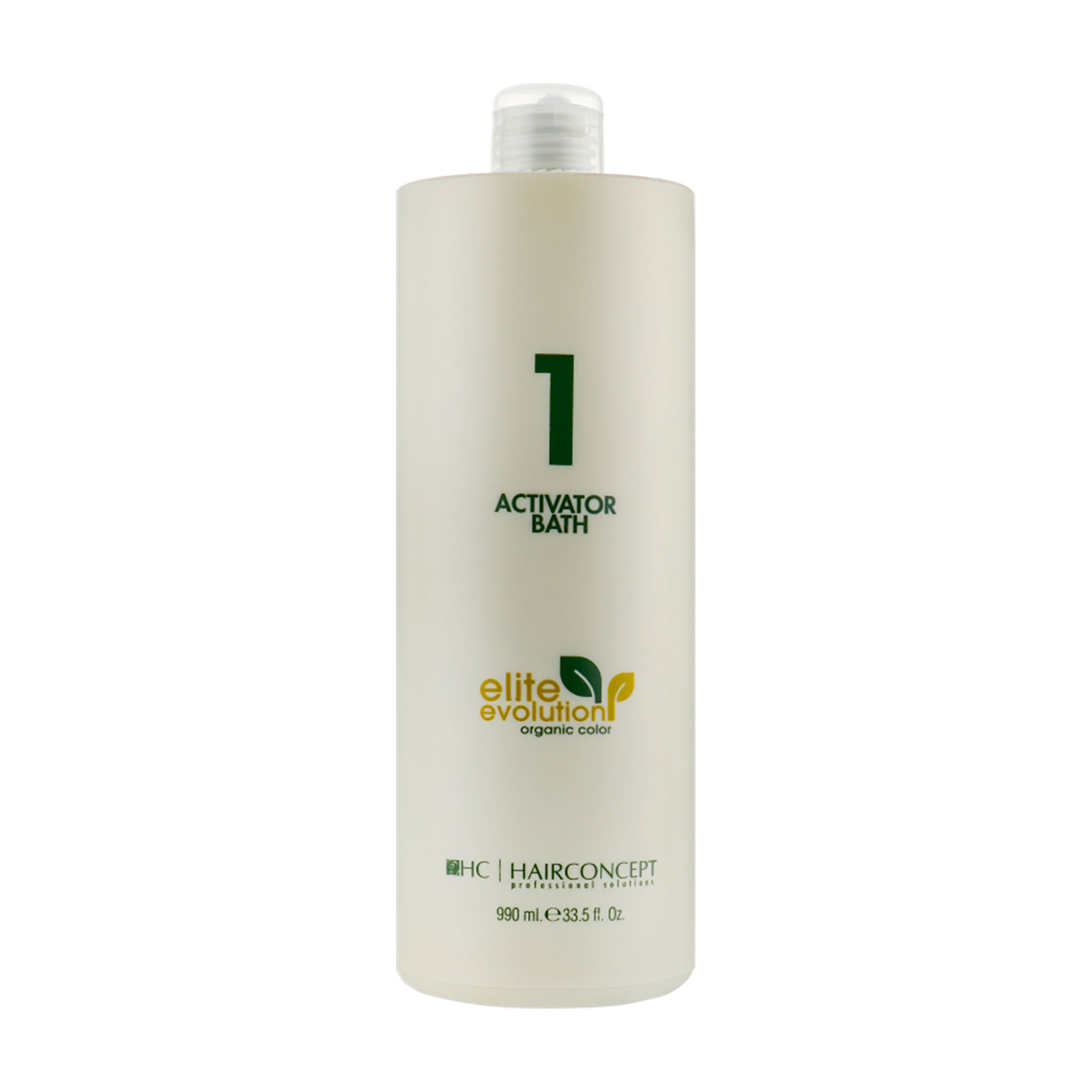 Окислювальна крем-емульсія для волосся Hairconcept Elite Evolution Organic Color Activator Bath 1, 990 мл