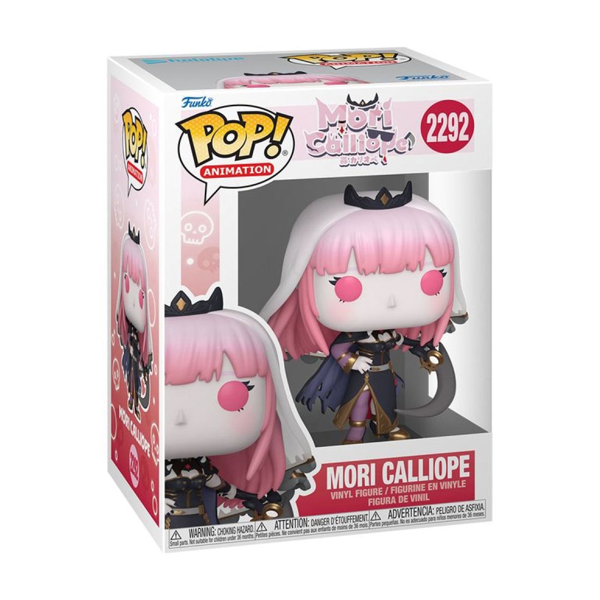 

Ігрова фігурка Funko POP! серії Hololive Морі Калліопе, від 3 років, 9.3 см (91852)