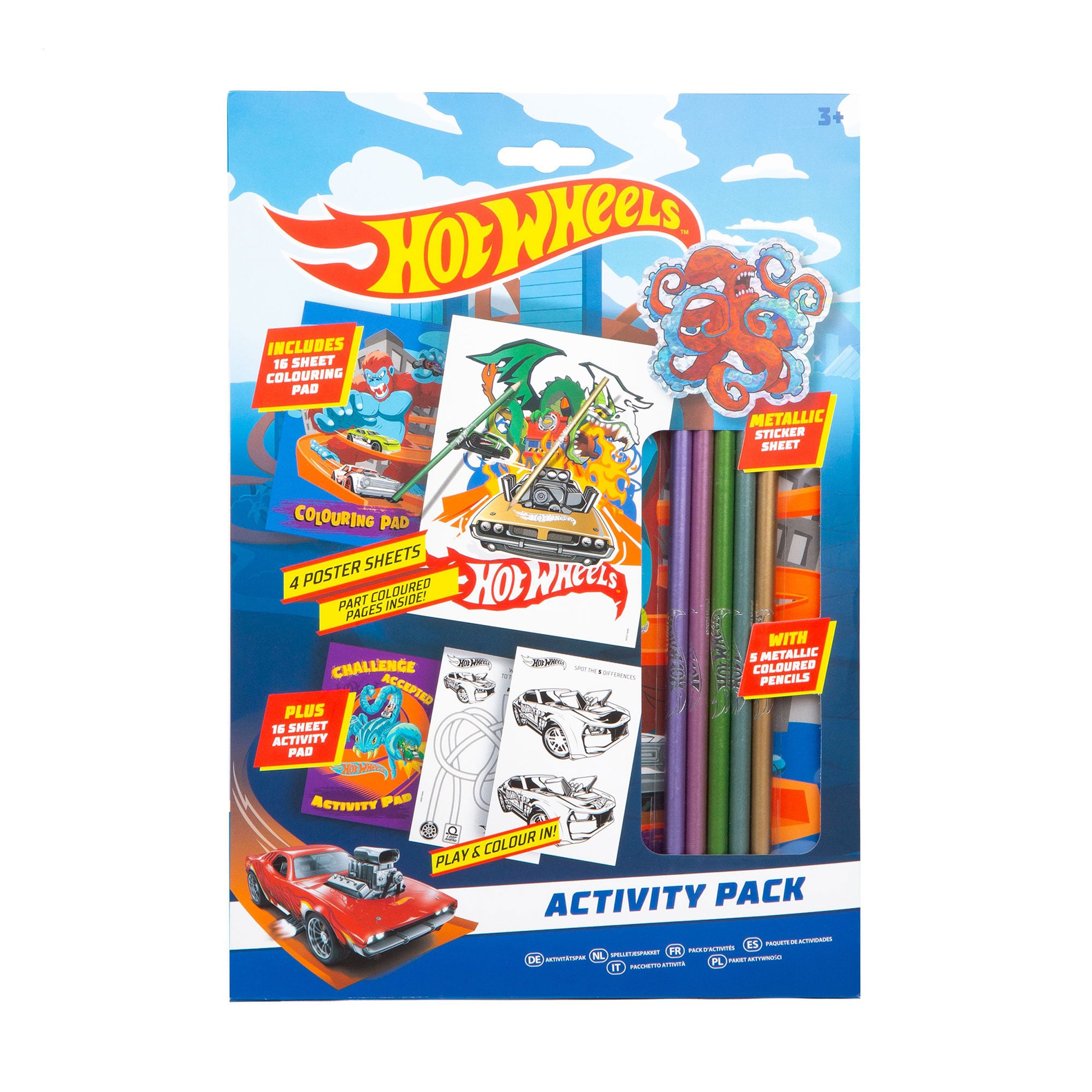 

Набір для творчості Hot Wheels від 3 років (60-0033)