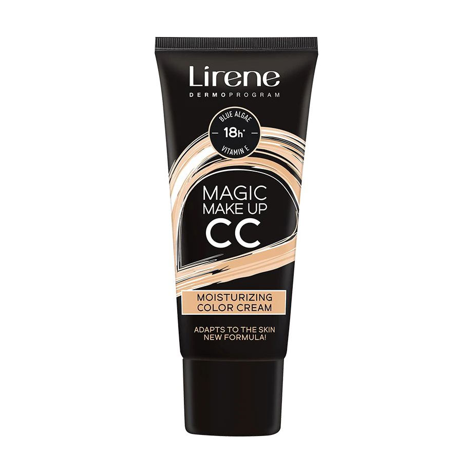 Уцінка! CC-крем для обличчя Lirene Magic Make Up Moisturizing Color-Correcting Cream, 30 мл