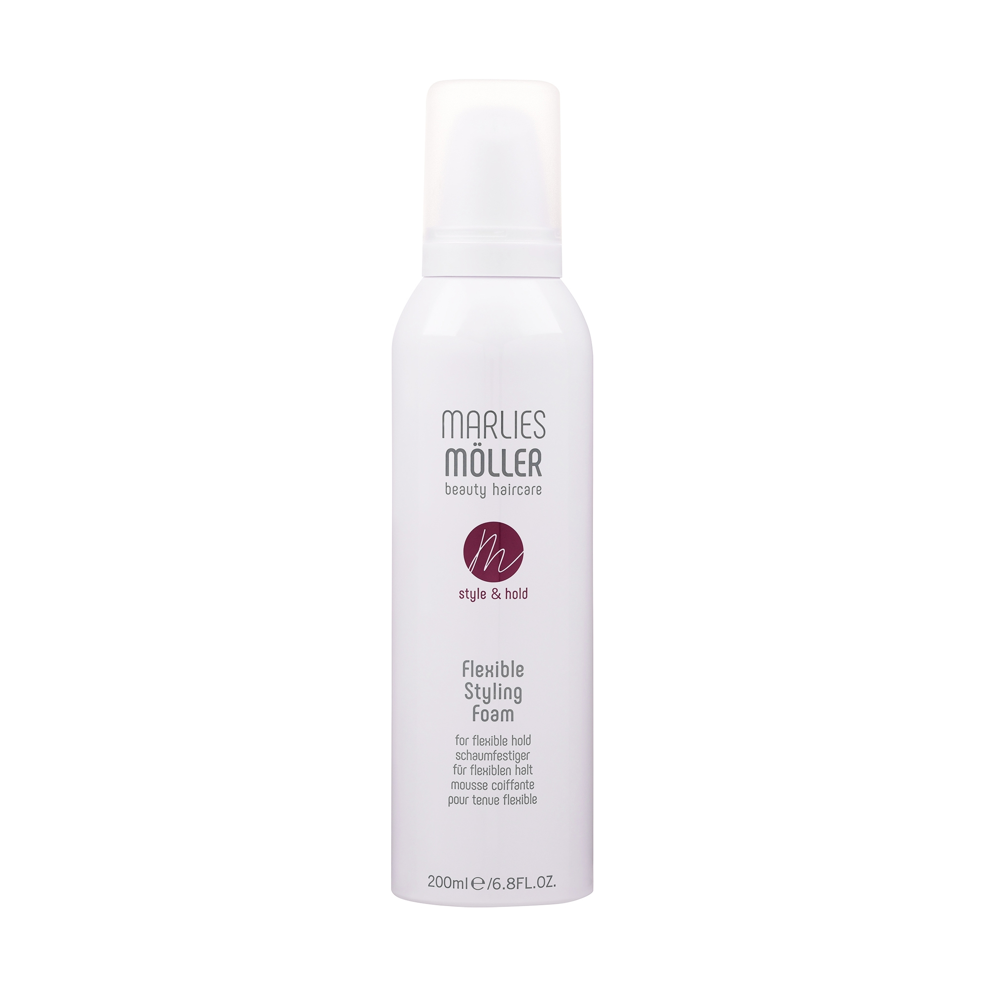 

Піна для укладання волосся Marlies Moller Style & Hold Flexible Styling Foam слабкої фіксації, 200 мл