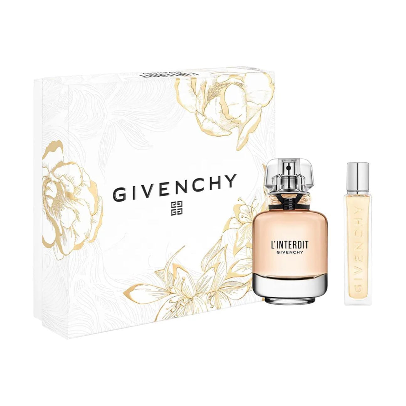 Парфумований набір жіночий Givenchy L'Interdit Set (парфумована вода, 50 мл + парфумована вода, 12.5 мл)