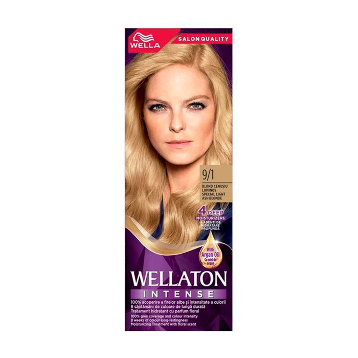 

Інтенсивна крем-фарба для волосся WELLA Wellaton Intense Color Cream 9/1 Перли, 110 мл