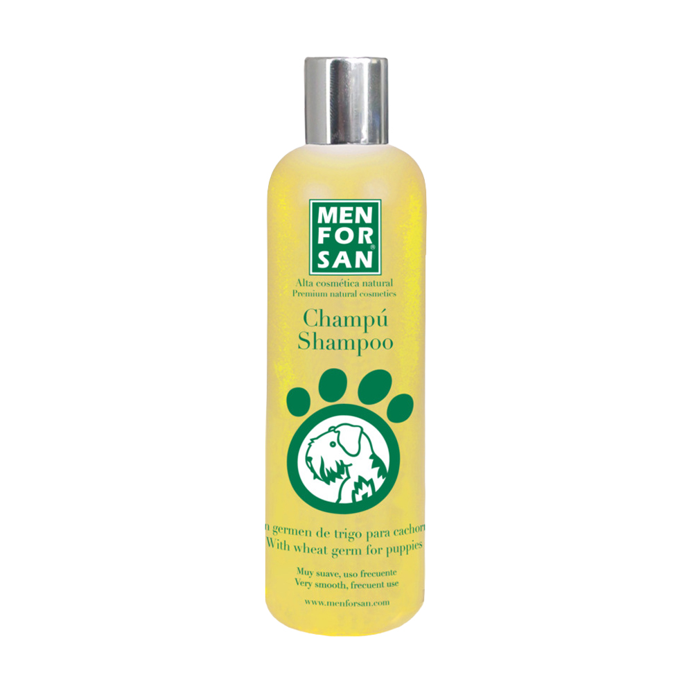 

Шампунь для цуценят Menforsan With Wheat Gern For Puppies Shampoo із зародками пшениці, 300 мл