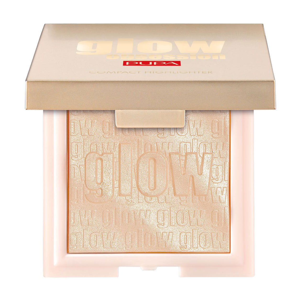 

Компактний хайлайтер для обличчя Pupa Glow Obsession Compact Highlighter 100 Light Gold, 6 г