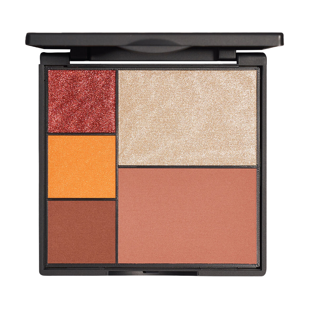 Палетка для макіяжу Rougj x Liu Jo Eyes and Face Palette, Spring Vibes, 14 г