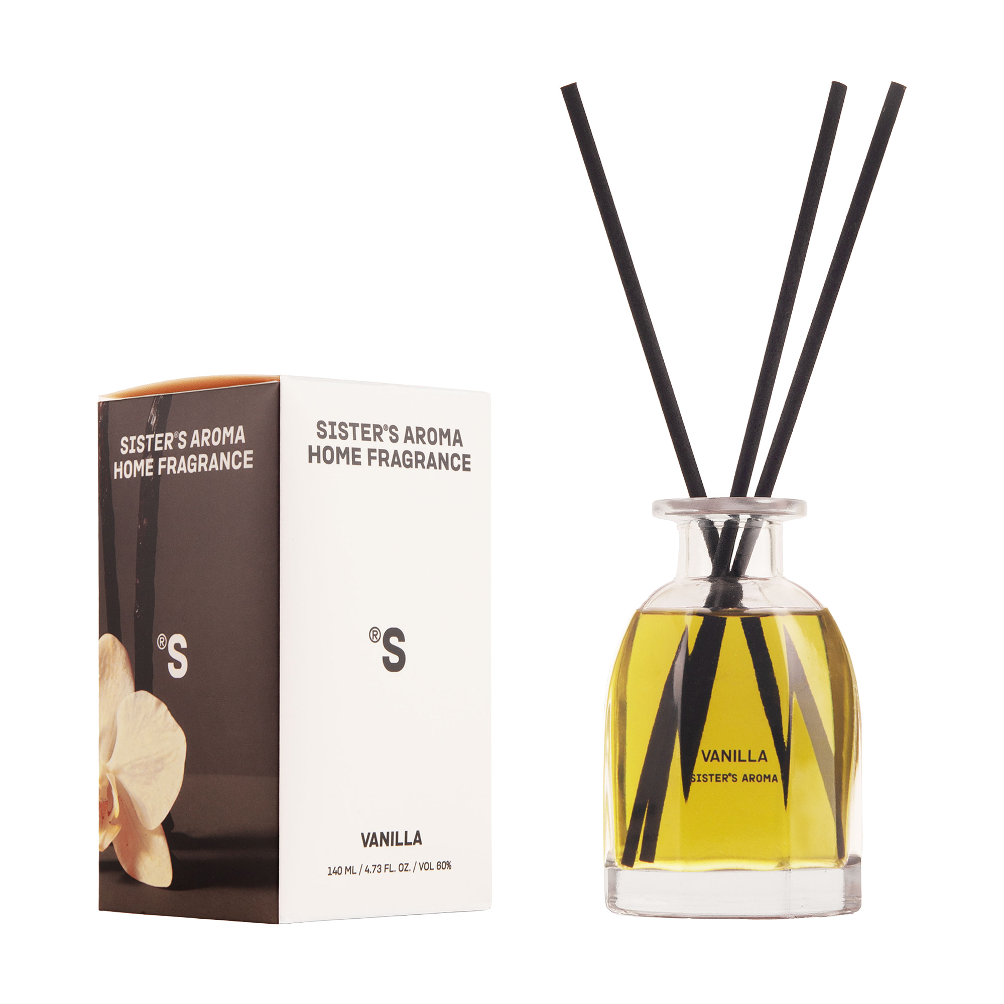 

Аромадифузор Sister's Aroma Vanilla, 140 мл