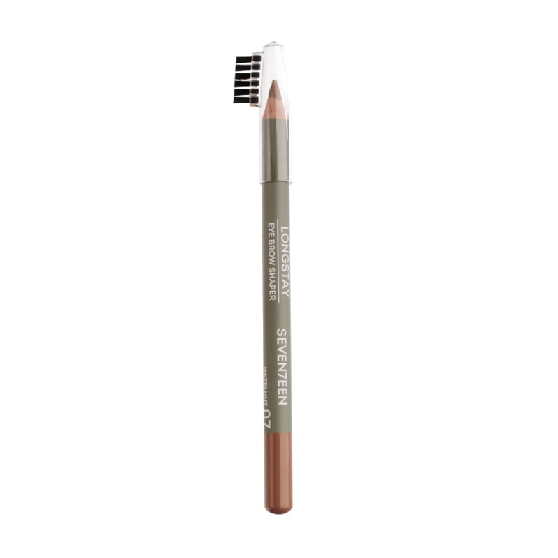 

Олівець для брів Seventeen Longstay Eyebrow Shaper з щіточкою, 7 Hazelnut, 1.14 г