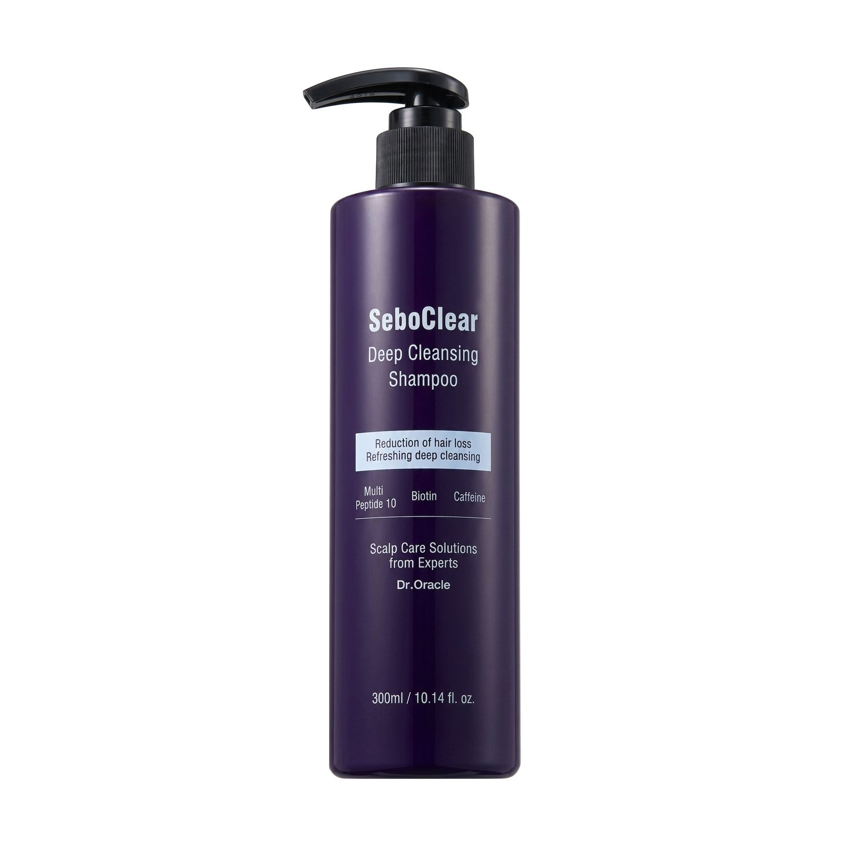 Шампунь Dr. Oracle SeboClear Scalp Shampoo для ретельного очищення шкіри голови, 300 мл