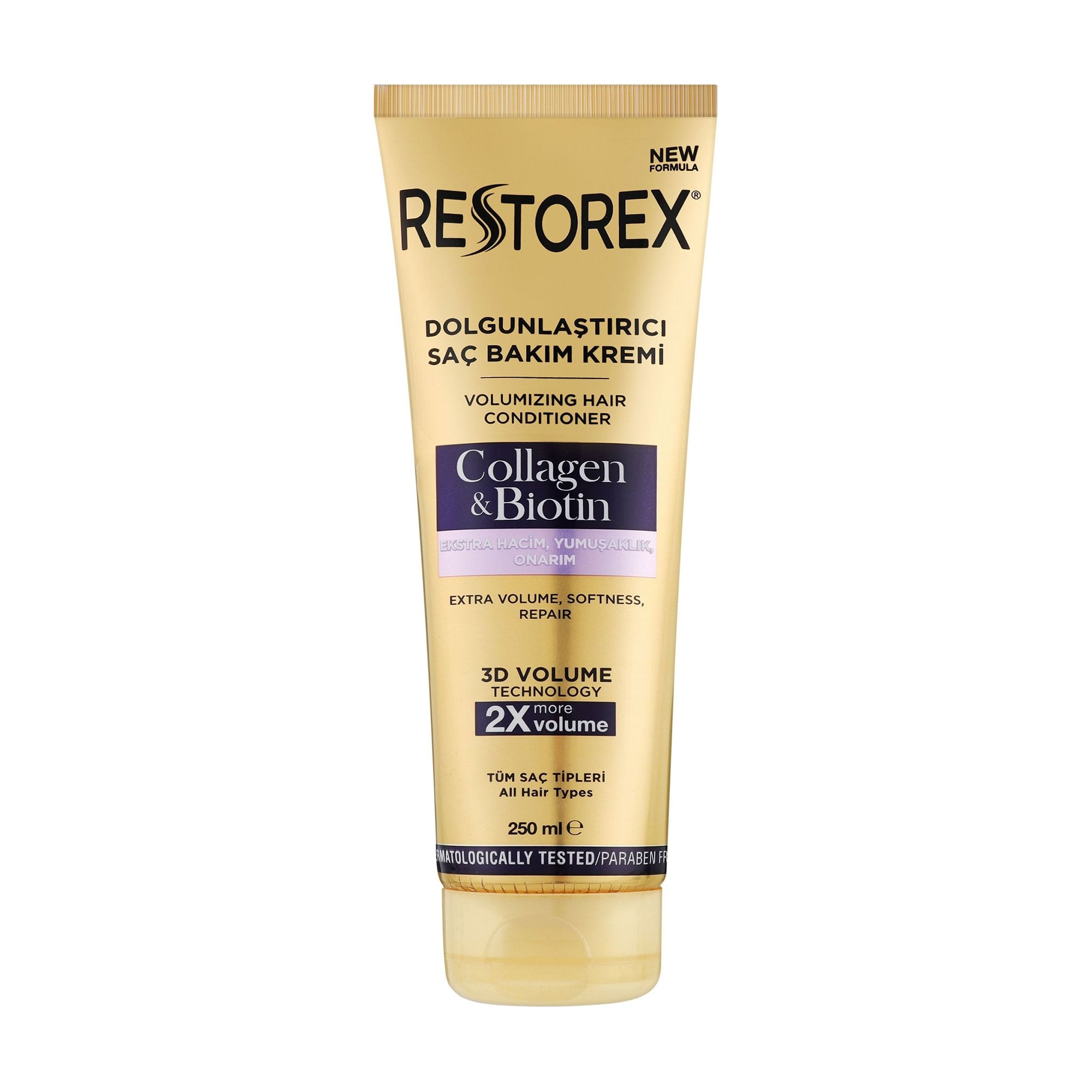 

Кондиціонер Restorex Collagen & Biotin Volumizing Hair Care Conditioner що надає об'єм волоссю, 250 мл