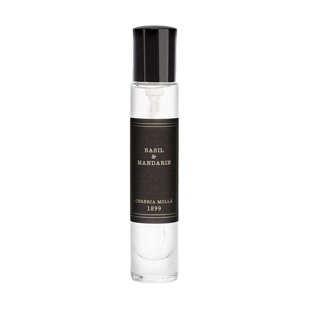 

Ароматичний спрей для тіла та текстилю Cereria Molla Basil & Mandarin унісекс, 15 мл