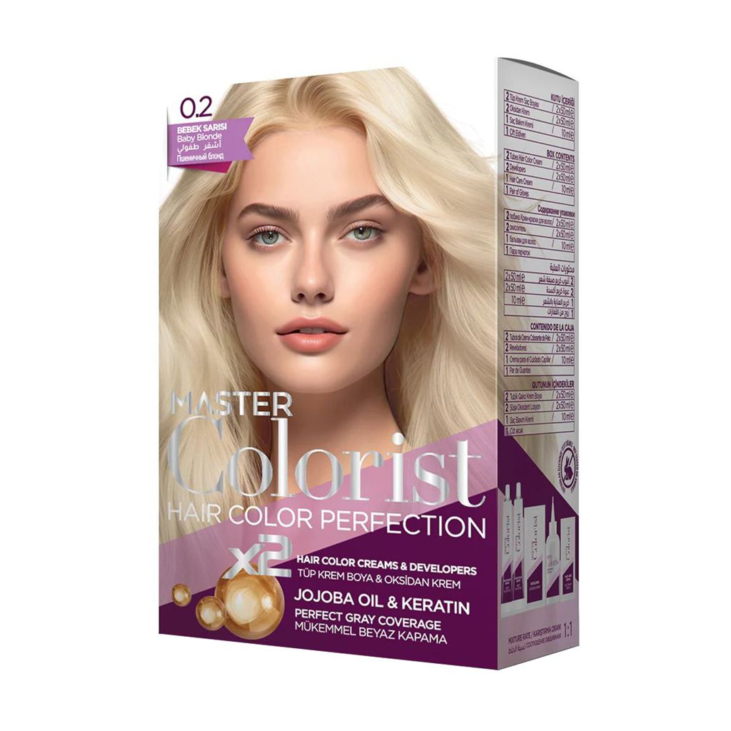 Фарба для волосся Master Colorist Hair Color Perfection 0.2 Baby Blonde, 210 мл
