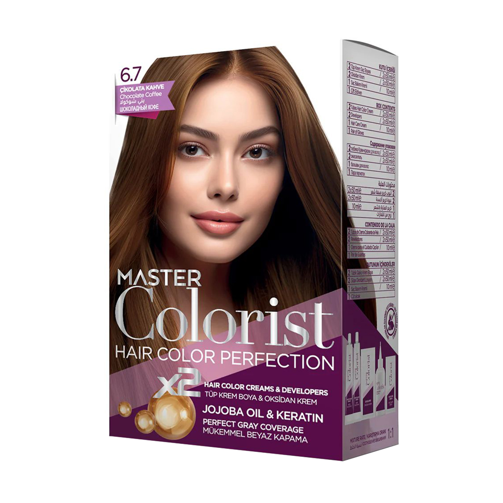 Фарба для волосся Master Colorist Hair Color Perfection 6.7 Chocolate Coffee, 210 мл