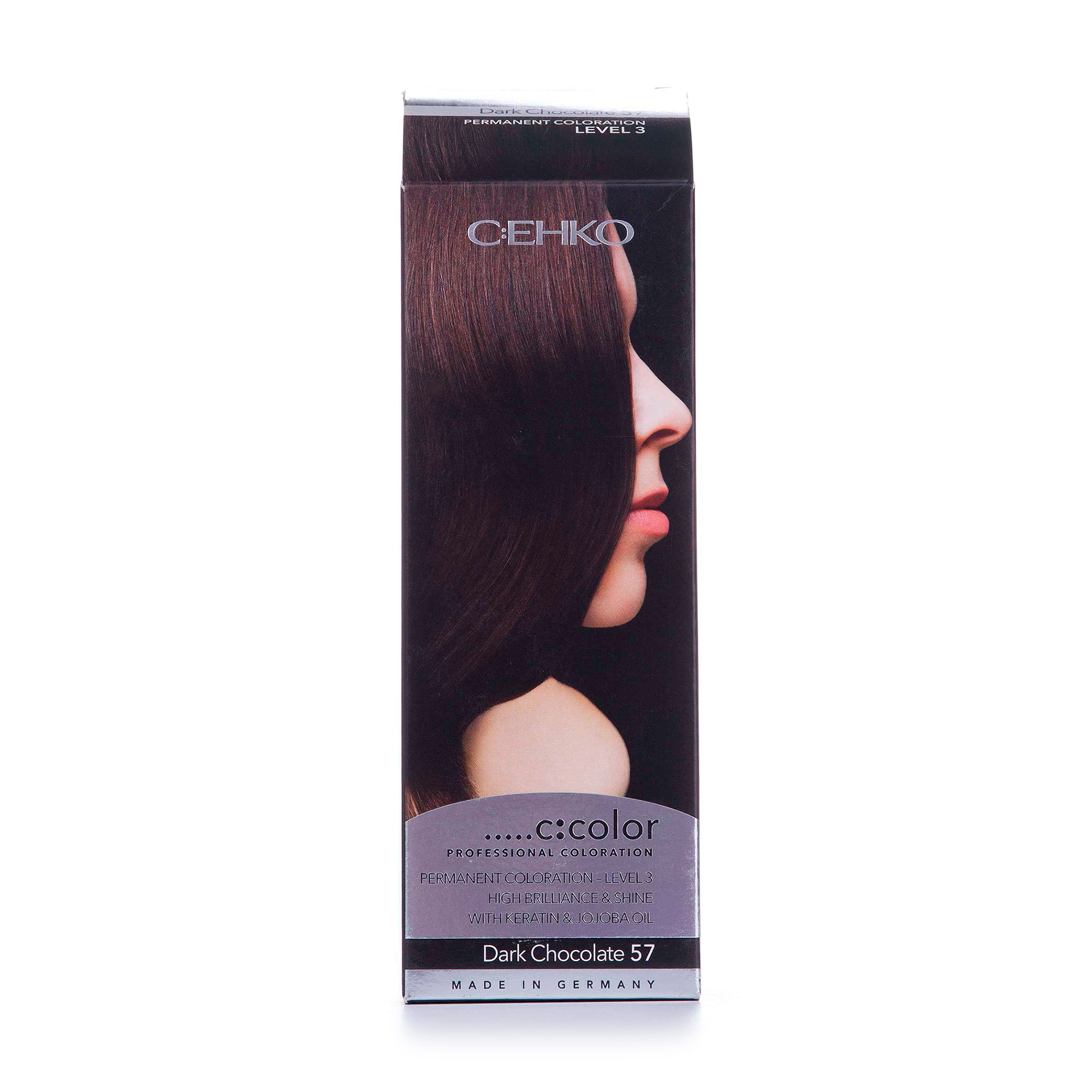 Стійка крем-фарба для волосся C:ЕНКО C:COLOR Professional Coloration 57 Темний шоколад, 110 мл