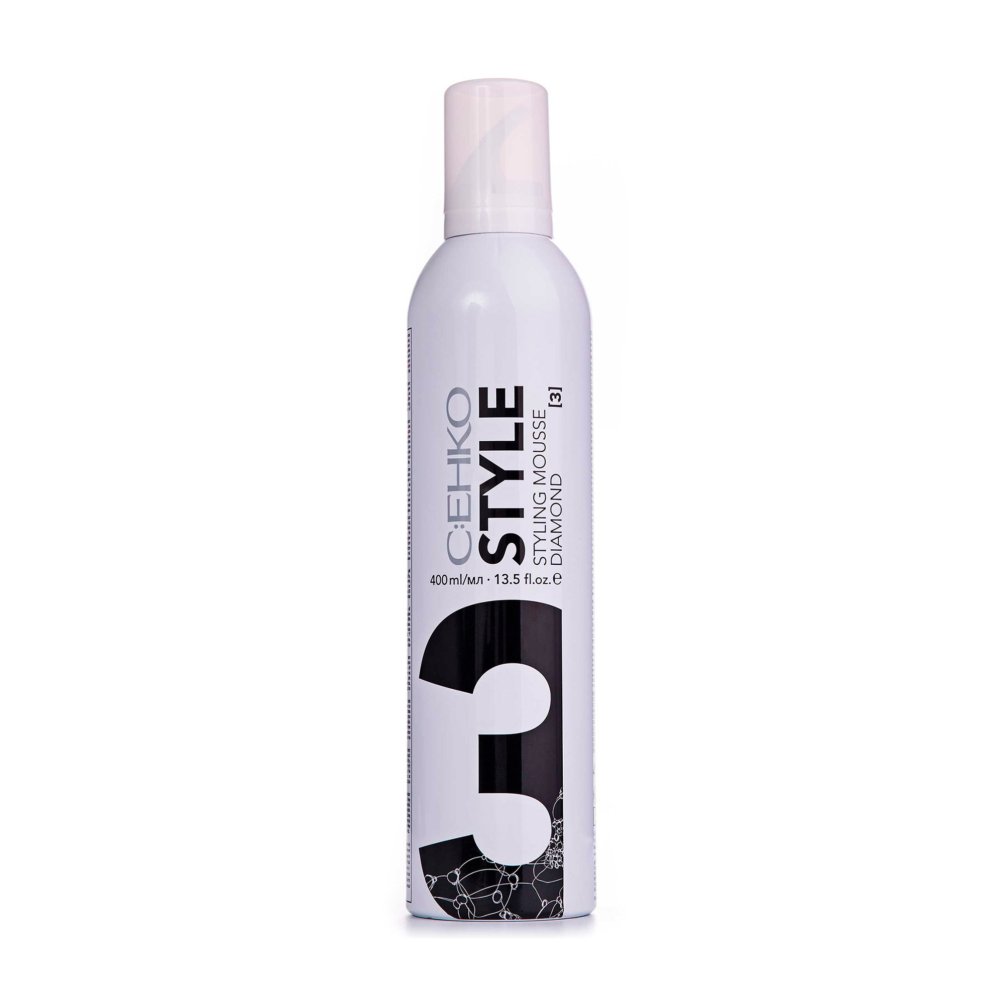Піна для укладання волосся С:ЕНКО Style Styling Mousse Diamond 3 Strong Hold, 400 мл