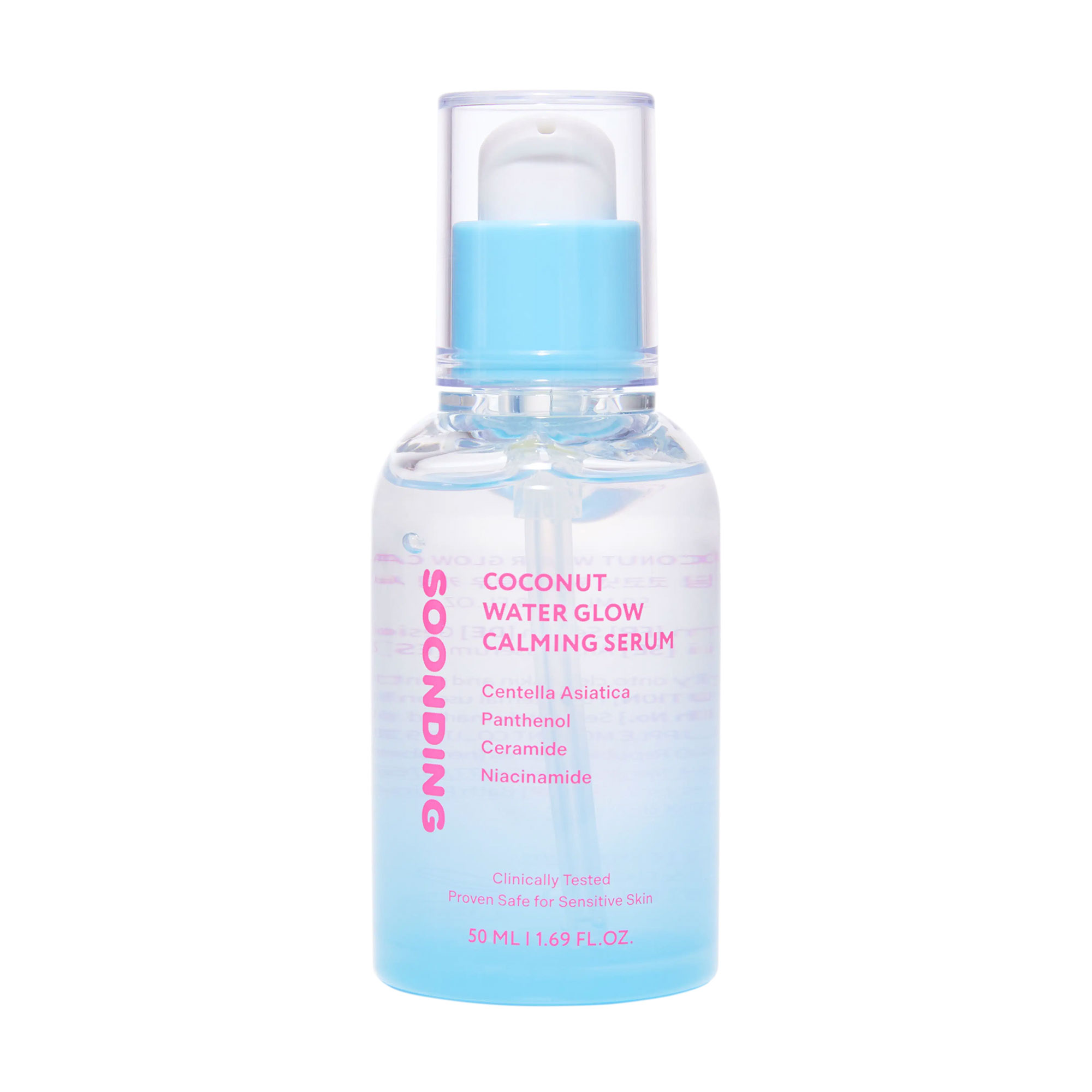 

Заспокійлива сироватка для обличчя SOONDING Coconut Water Glow Calming Serum з кокосовою водою, 50 мл