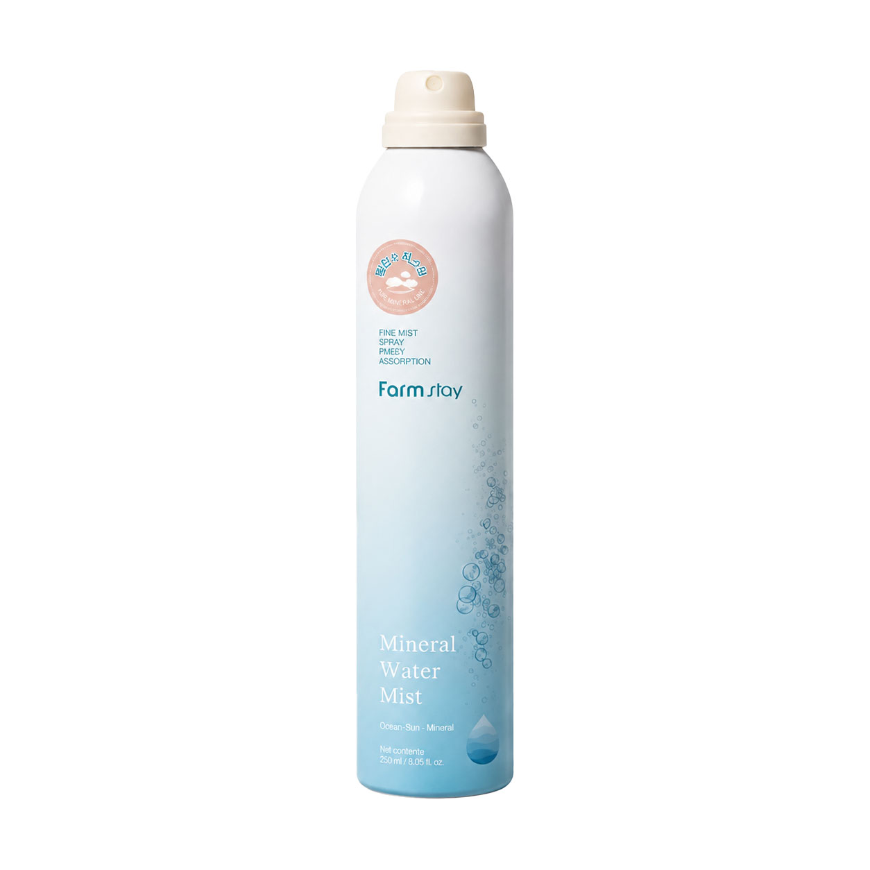 

Міст для обличчя FarmStay Mineral Water Mist з мінеральною водою, 250 мл