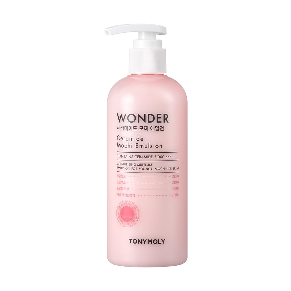 Зволожувальна емульсія для обличчя Tony Moly Wonder Ceramide Mochi Emulsion, 300 мл