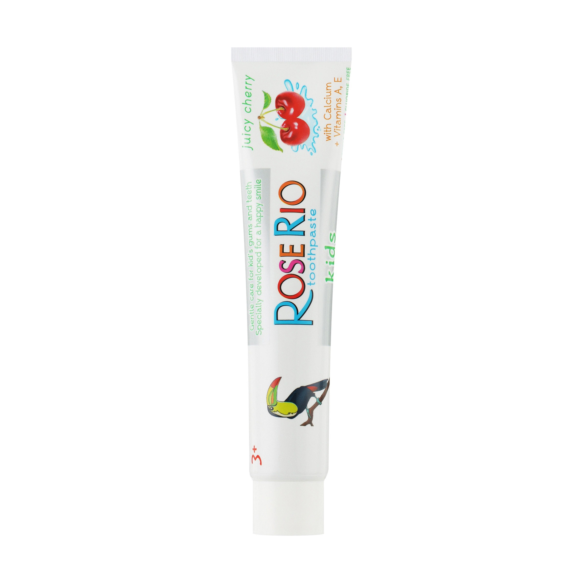 

Дитяча зубна паста Rose Rio Kids Toothpaste Соковита вишня, 50 мл