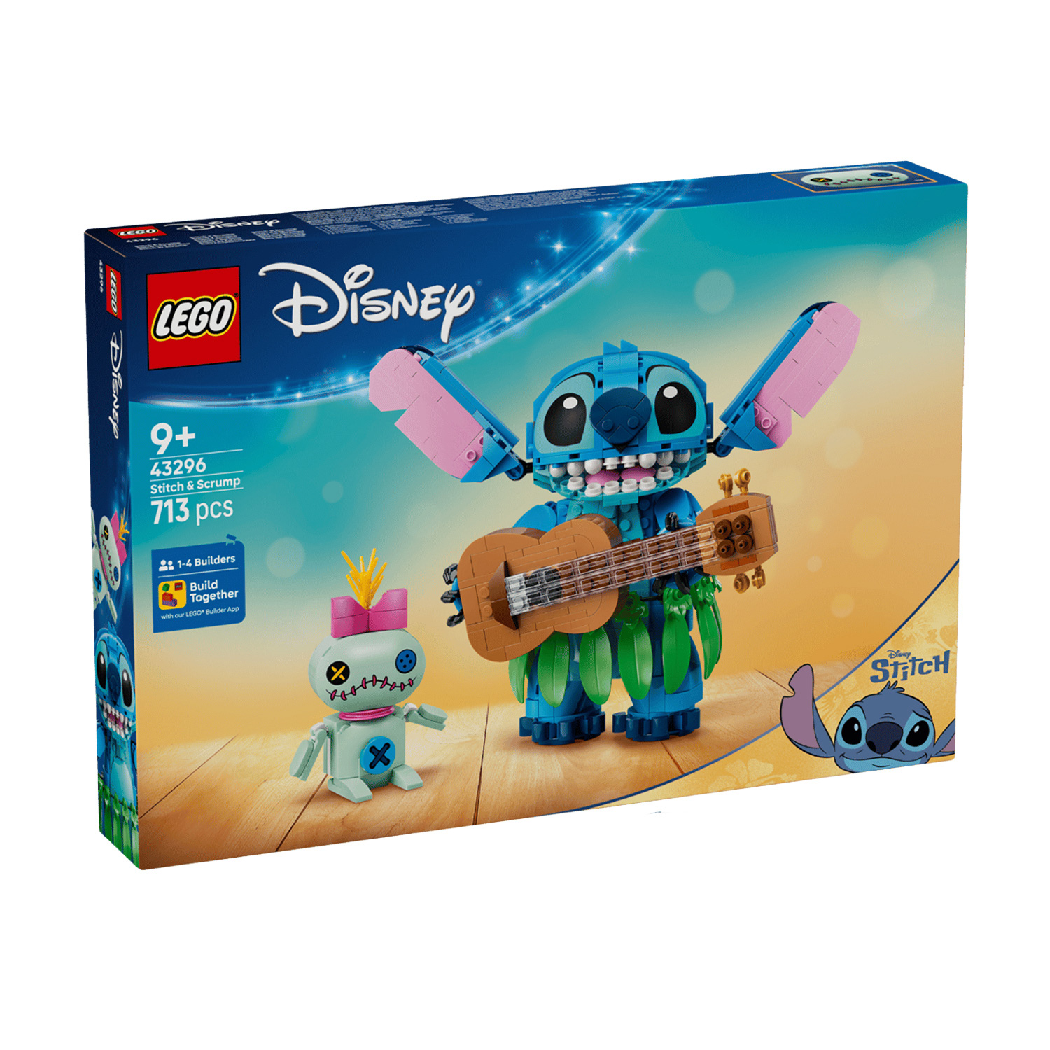 

Конструктор LEGO Disney Stitch Стіч та Страхопудка, 713 деталей, від 9 років (43296)