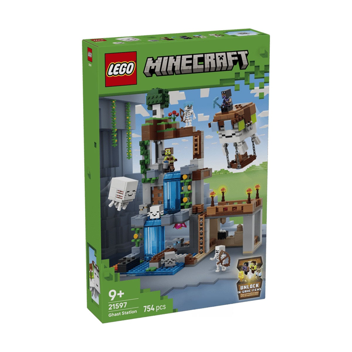 

Конструктор LEGO Minecraft Станція ґастів, 754 деталі, від 9 років (21597)