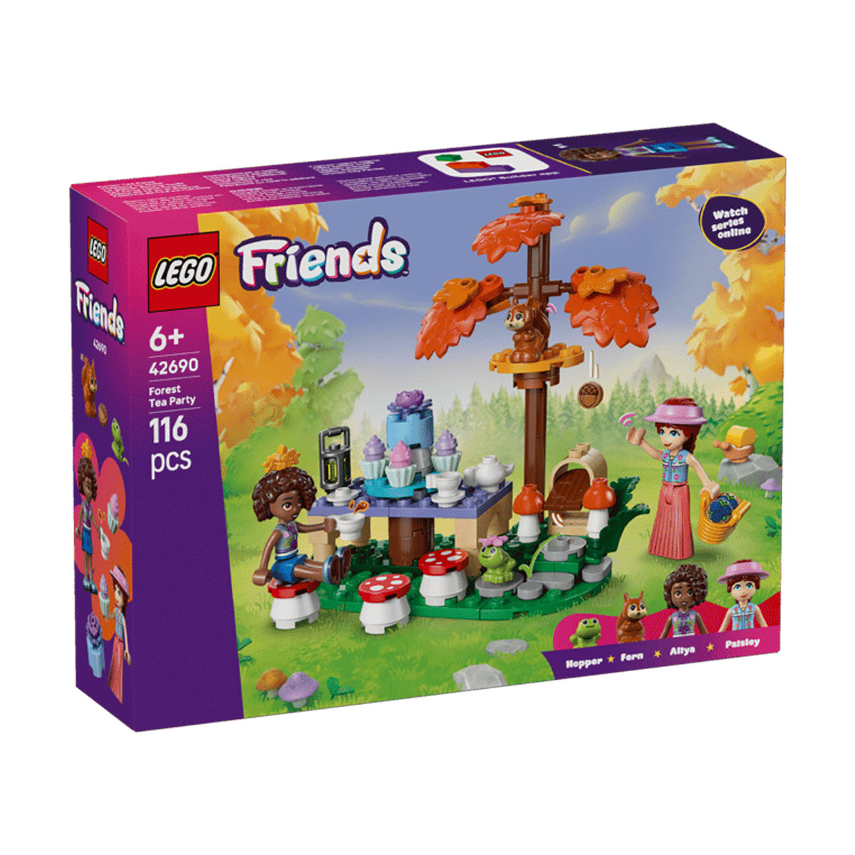 

Конструктор LEGO Friends Чаювання в лісі, 116 деталей, від 6 років (42690)