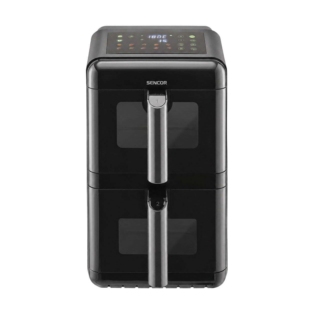 

Мультипіч Sencor Dual Vita Fryer чорна (SFR1250BK)