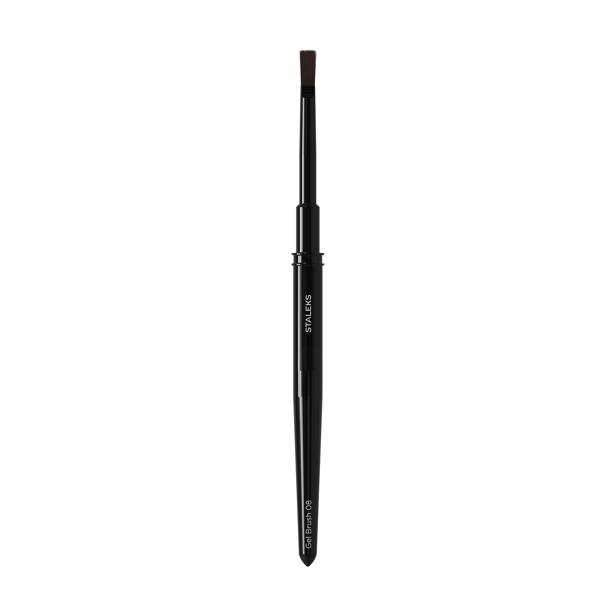 

Пензлик для гелевого моделювання Staleks Pro Expert Gel Brush 08 (NBE-08)