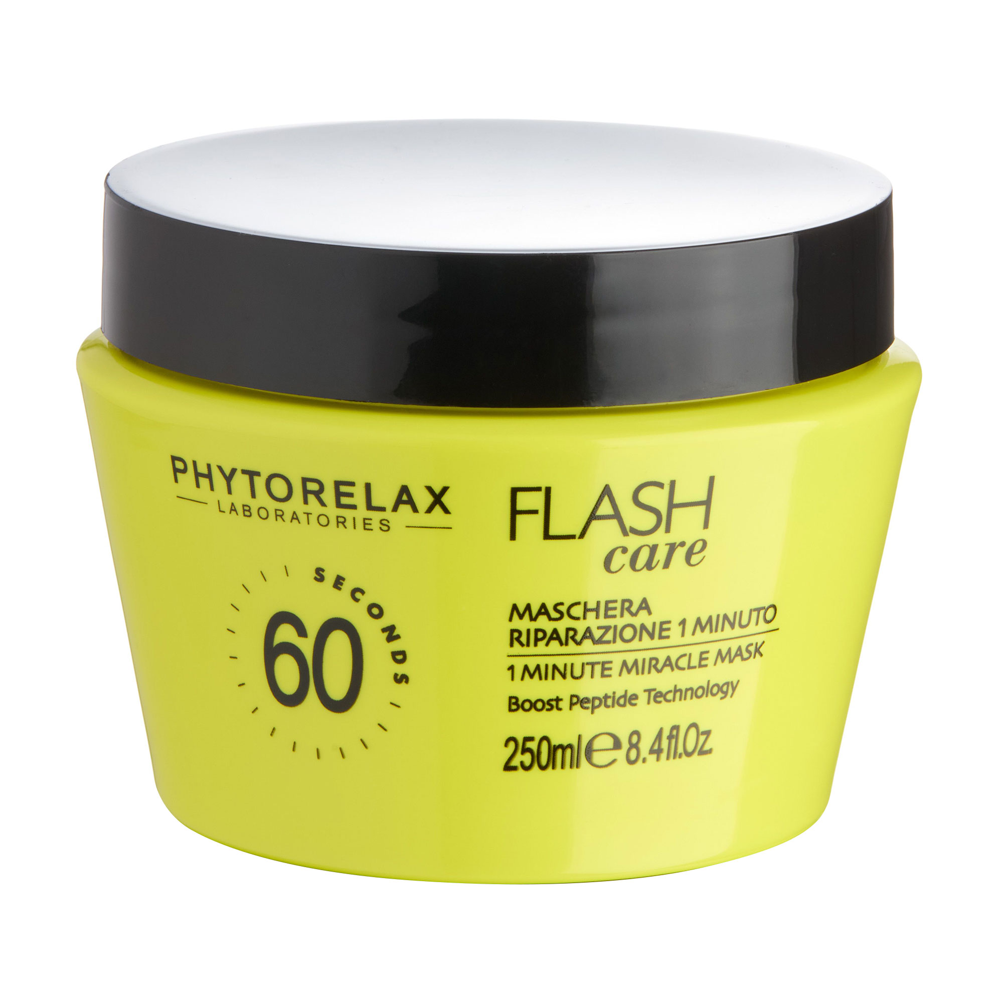 Маска для волосся Phytorelax Laboratories Flash Care 1 Minute Miracle Mask Розплутувальна та розгладжувальна, 250 мл