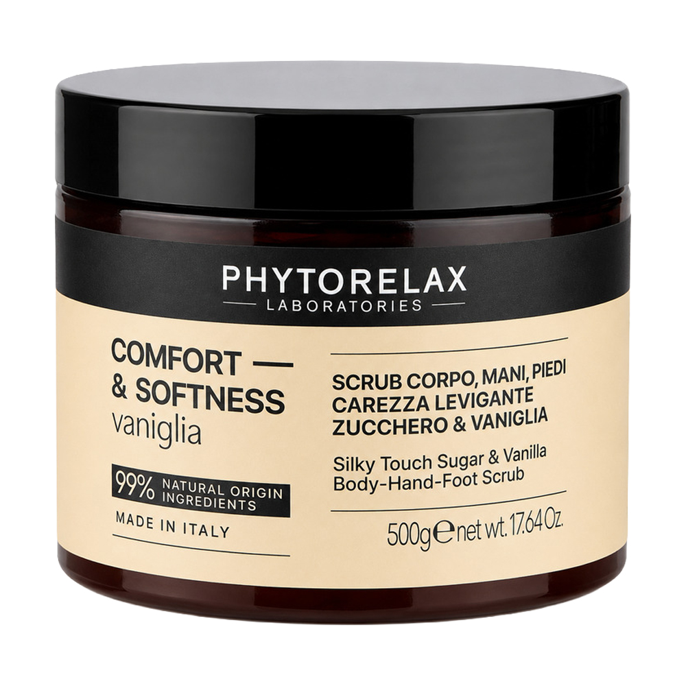 Скраб для тіла Phytorelax Laboratories Comfort & Sofness Vanilla Body-Hand-Foot Scrub Ваніль, 500 г