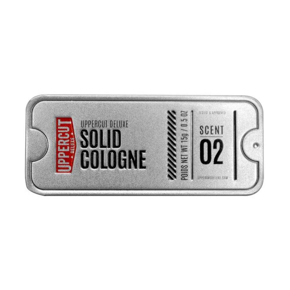 Чоловічий сухий одеколон Uppercut Deluxe Solid Cologne Cedar & Spice, 15 г
