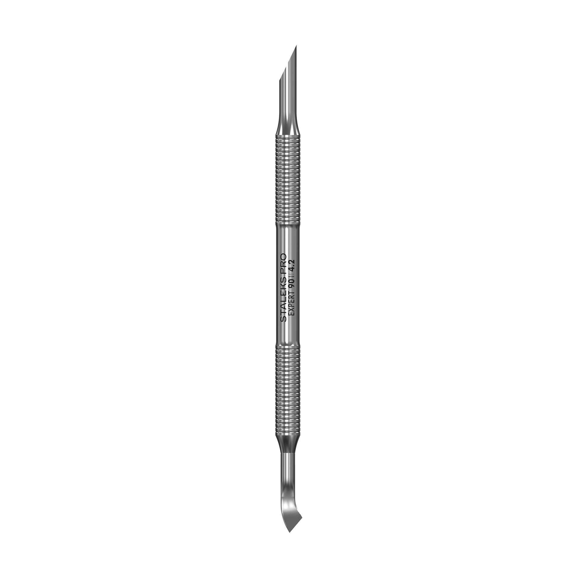

Лопатка манікюрна Staleks PRO Expert 90 Type 4.2 пушер скошений + лопать відігнута (PE-90/4.2)