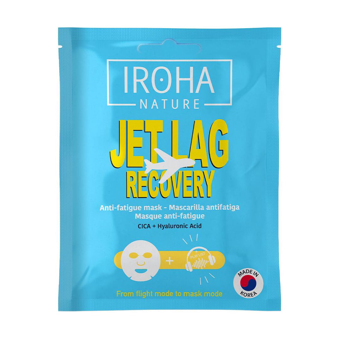 

Тканинна маска для обличчя Iroha Nature Jet Lag Recovery Anti-Fatigue Mask проти втоми, 20 мл