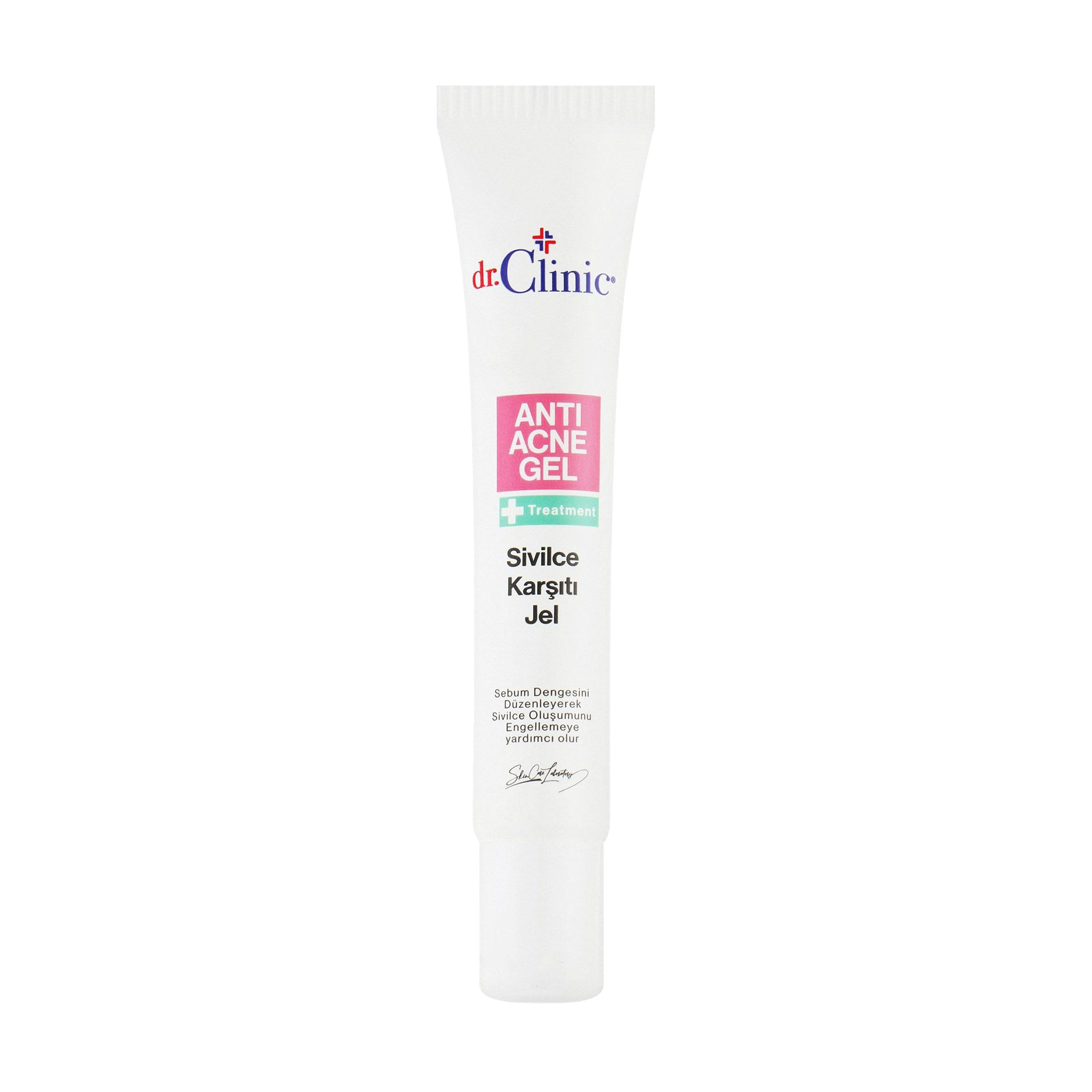 

Гель для обличчя Dr.Clinic Anti Acne Gel для проблемної та жирної шкіри, проти акне, висипань та надлишку себуму, 15 мл
