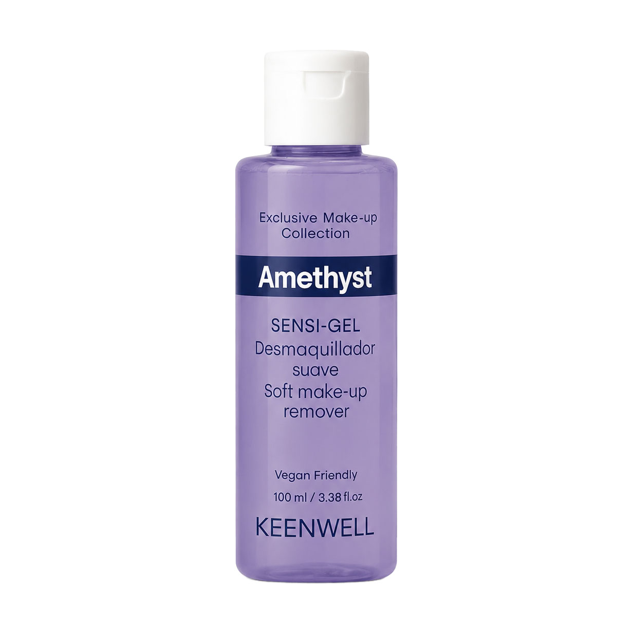 

М'який гель для зняття макіяжу Keenwell Amethyst Sensi-Gel Soft Make-Up Remover, 100 мл