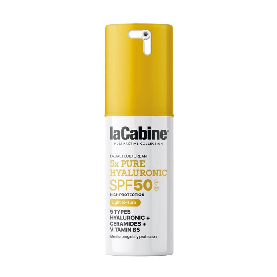 Сонцезахисний крем-флюїд для обличчя LaCabine 5x Pure Hyaluronic Facial Fluid Cream, SPF 50, 30 мл