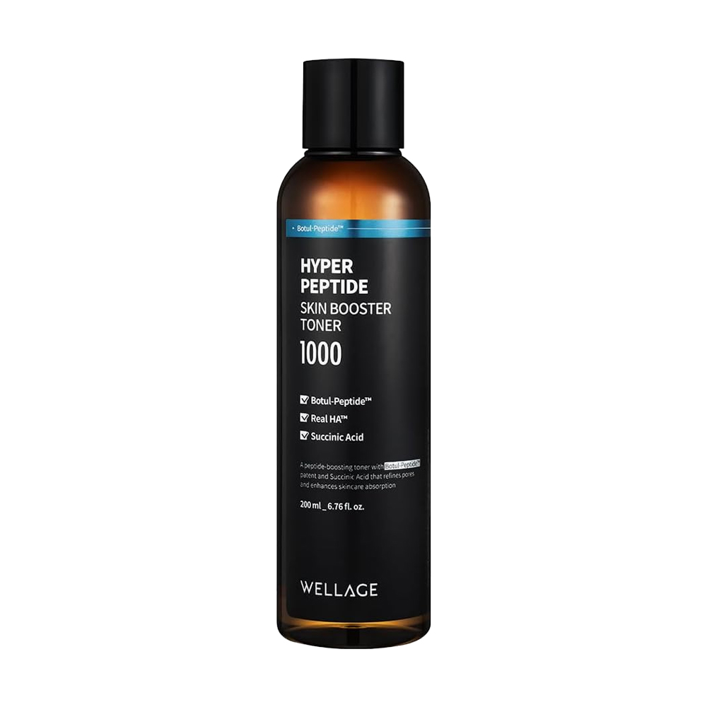 Тонер-бустер для обличчя WELLAGE Hyper Peptide Skin Booster Toner 1000, 200 мл
