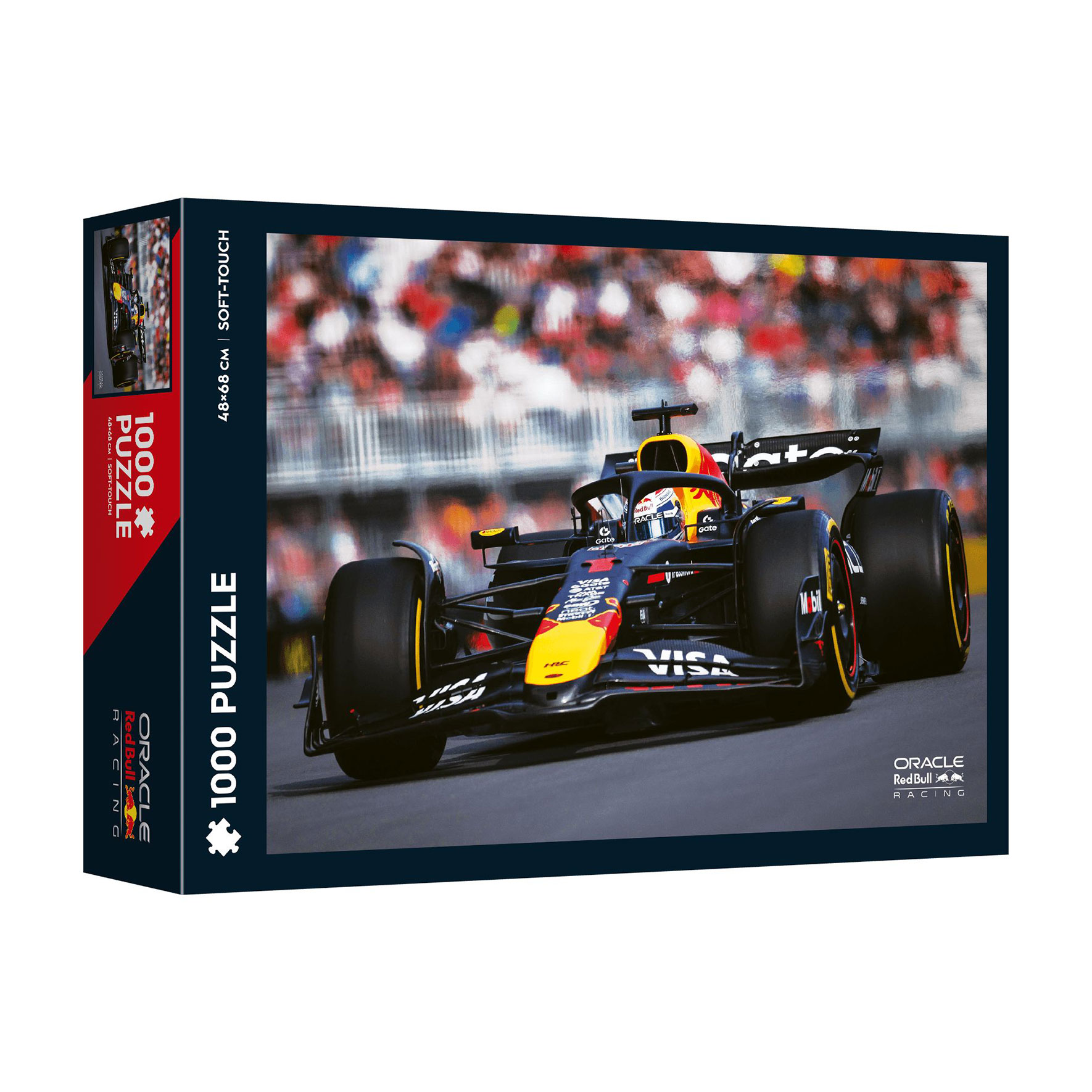 Пазли Trefl 1000 Soft Touch F1 Red Bull Racing Швидкість та точність, від 12 років, 1000 елементів (F1-1005285)