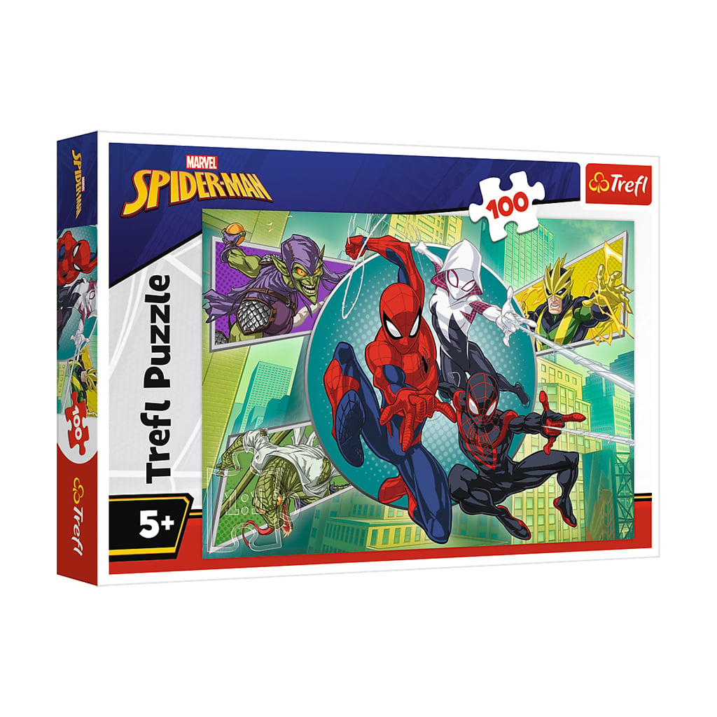 Пазли Trefl Marvel Маска Людини-павука, від 5 років, 100 елементів (65197)