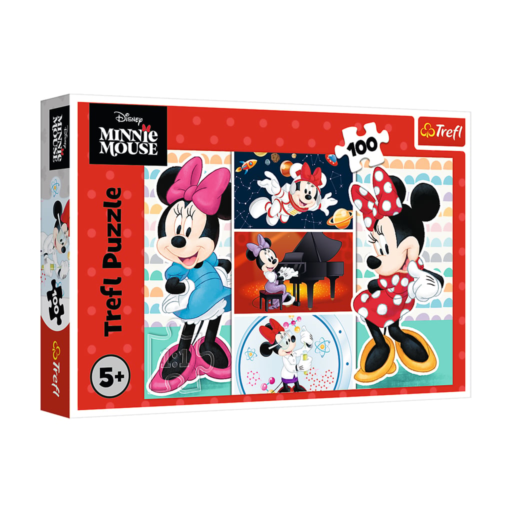 Пазли Trefl Disney Minnie Кумедна Мінні, від 5 років, 100 елементів (65173)