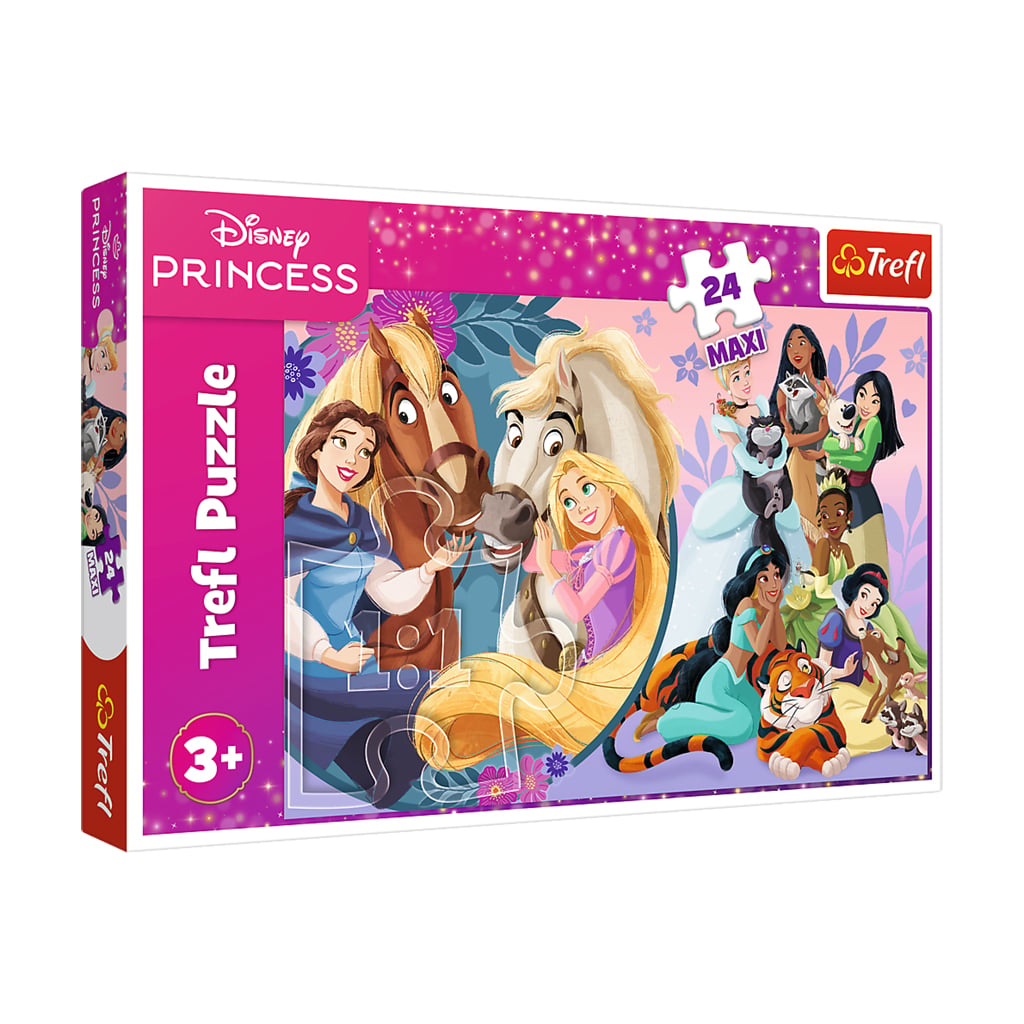 Пазли Trefl Disney Princess Посмішка дружби, від 3 років, 24 елементи (43799)