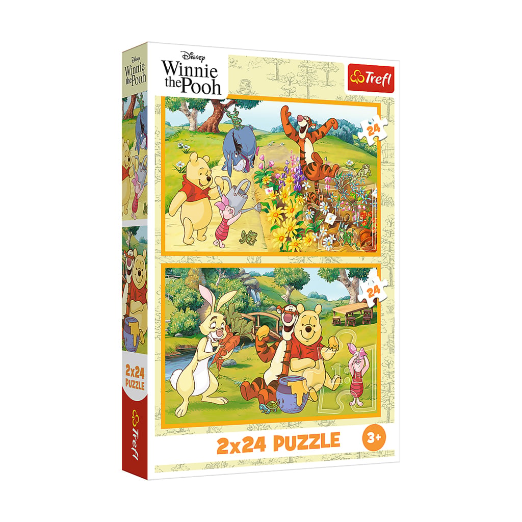 Пазли Trefl Disney Winnie The Pooh День у саду, від 3 років, 48 елементів (44363)