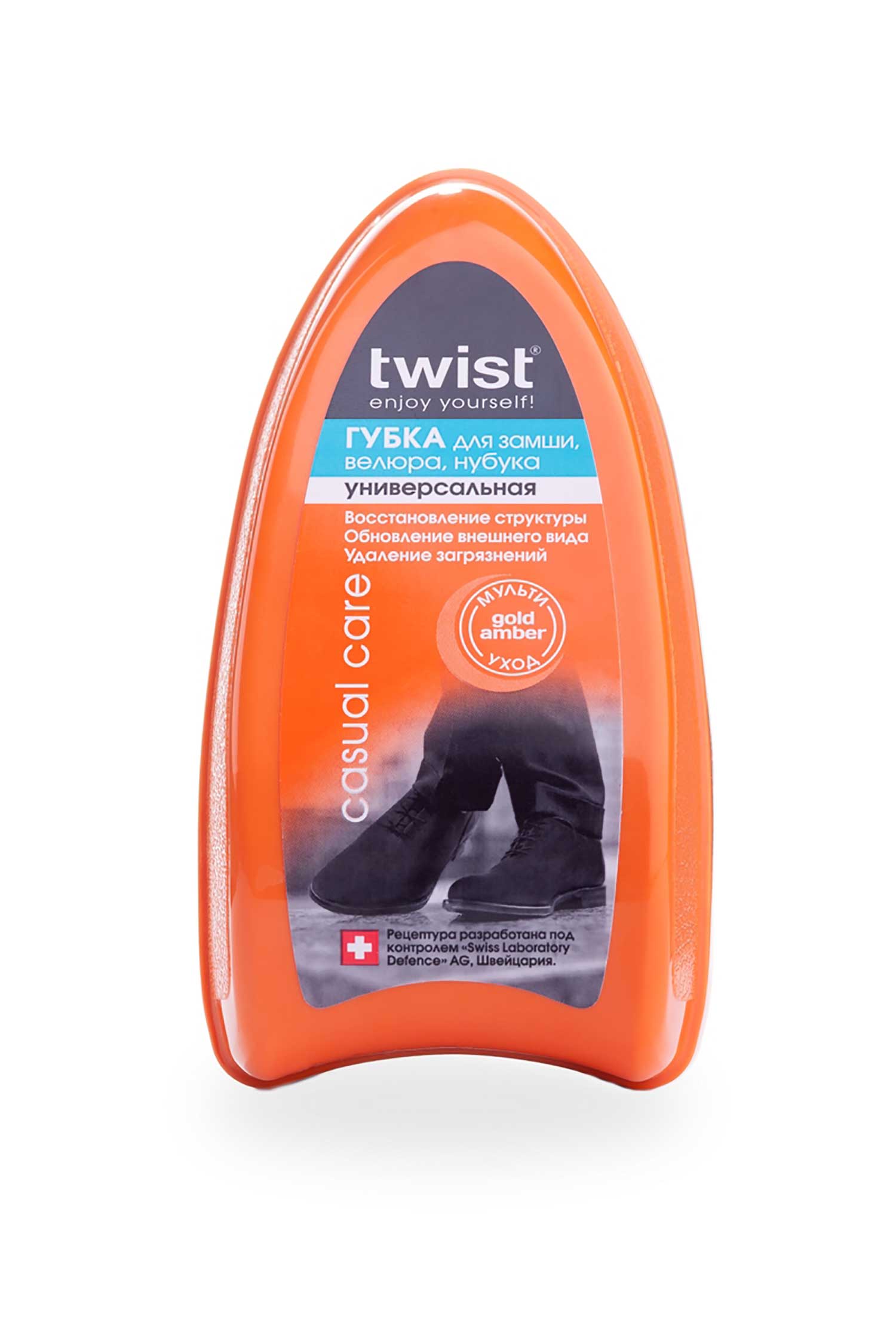 

Губка twist casual care для замшi, велюру, нубуку унiверсальна