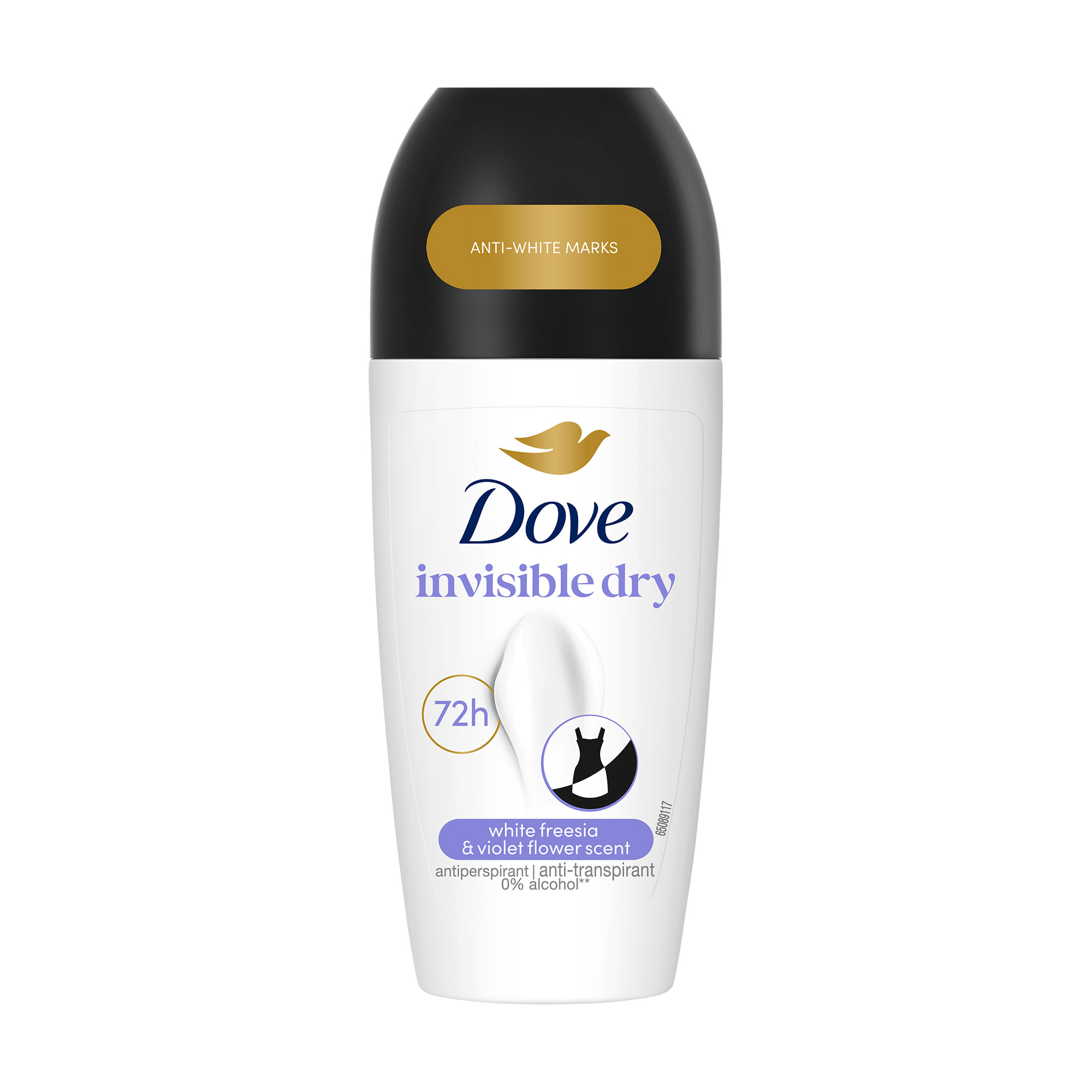 Кульковий антиперспірант Dove Invisible Dry 72H жіночий, 50 мл