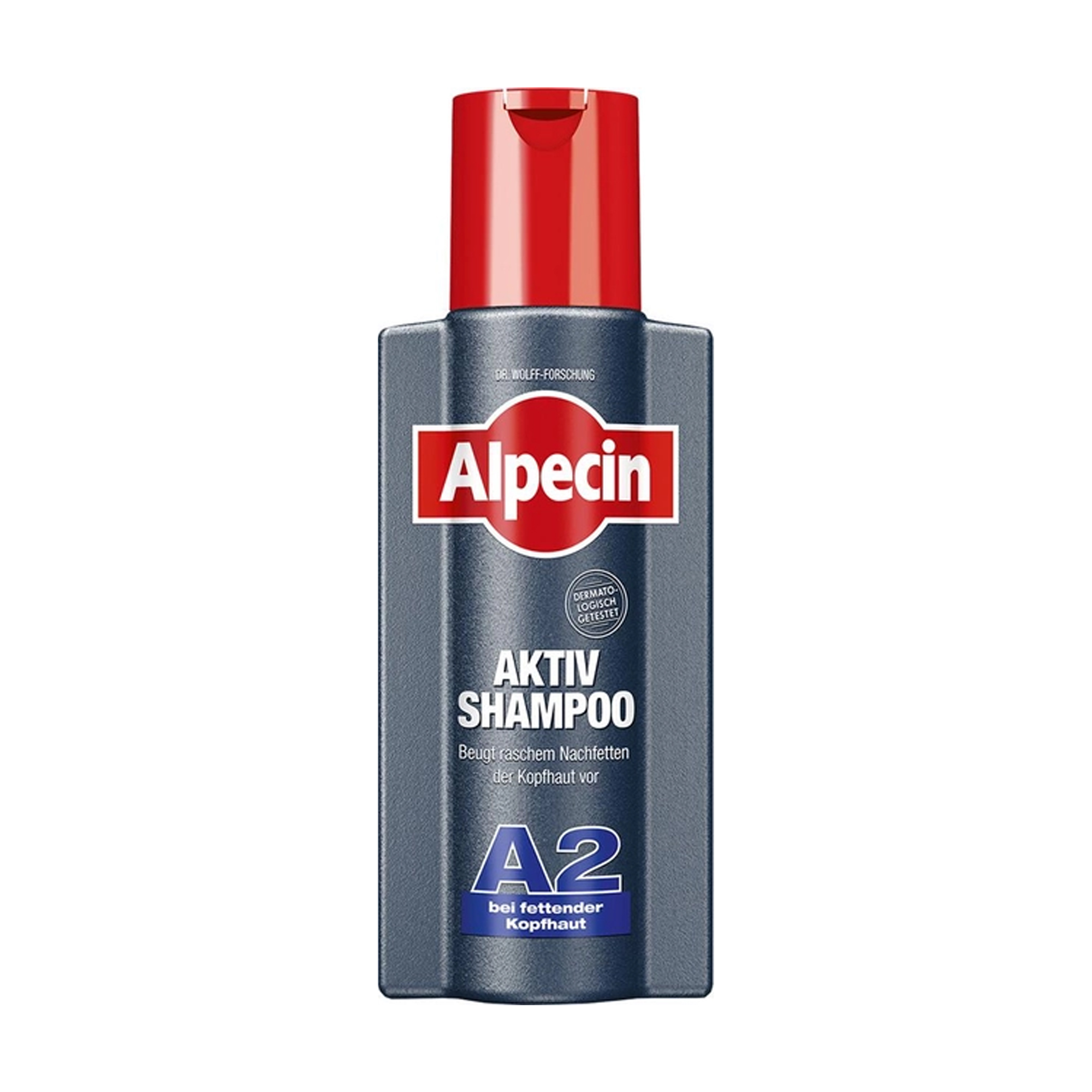 

Чоловічий шампунь проти випадіння волосся Alpecin Active A2 Shampoo для жирної шкіри голови та волосся, з кофеїном, 250 мл