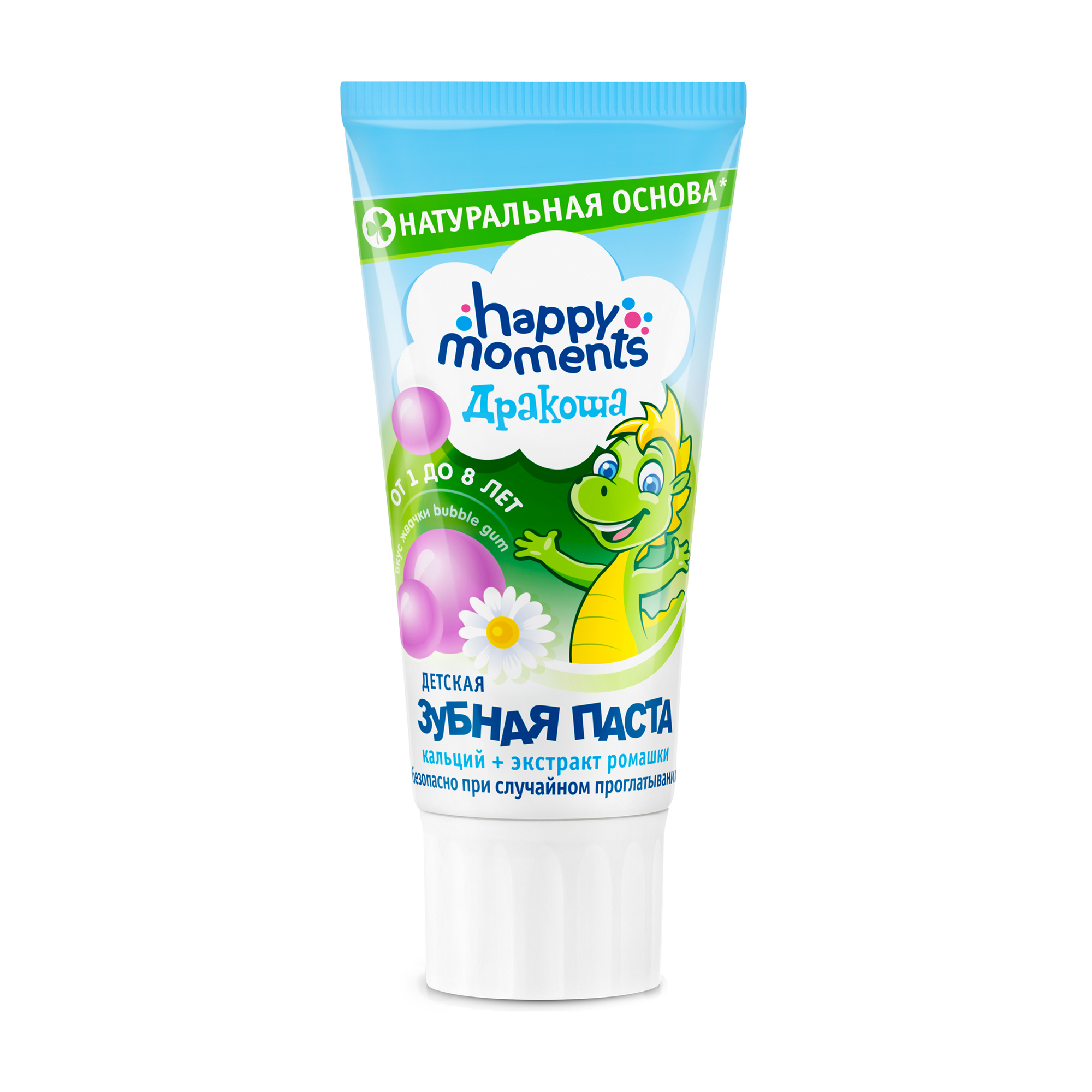 

Дитяча гелева зубна паста Дракоша Bubble gum, 60 г